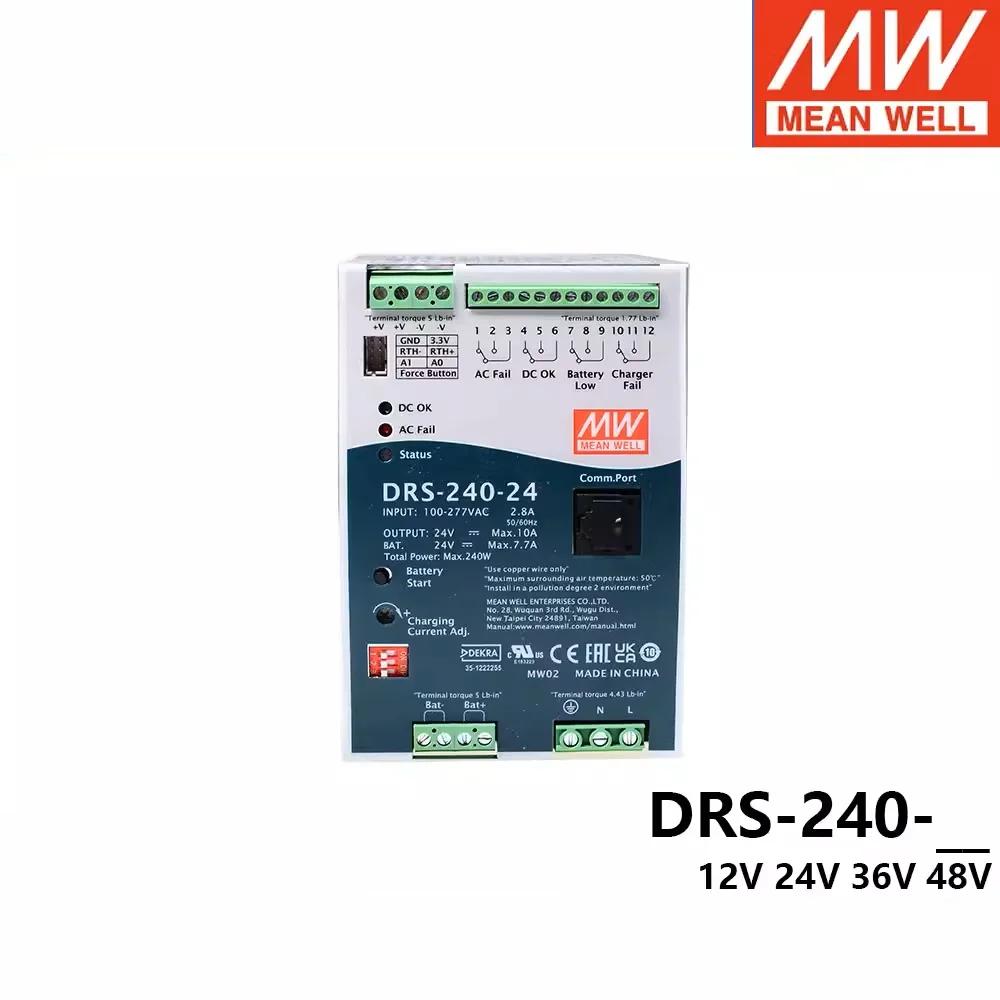 Mean Well DRS-240 DRS-240-12 DRS-240-24 DRS-240-36 DRS-240-48, Mean Well DRS 240 240W